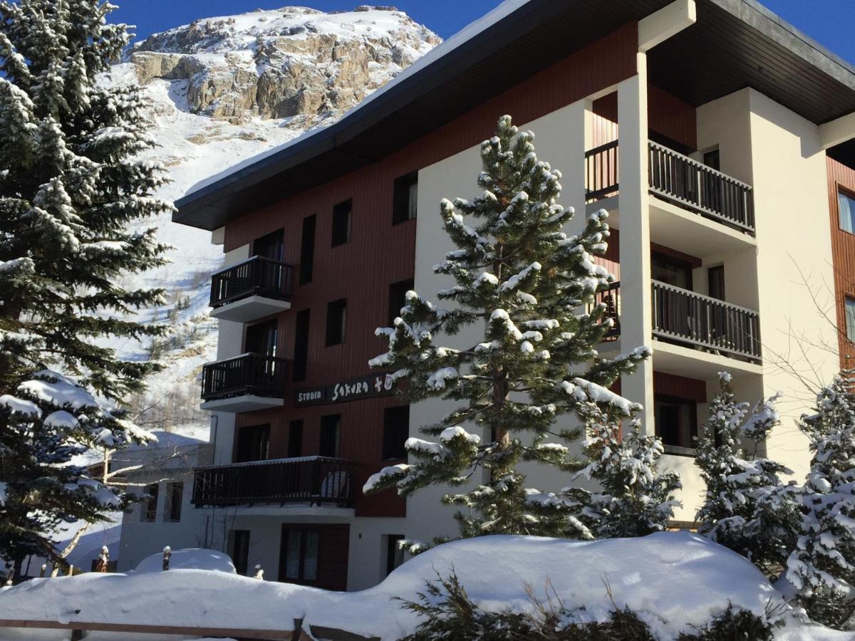 Residence Studio Sakura Val-dʼIsère Exteriör bild